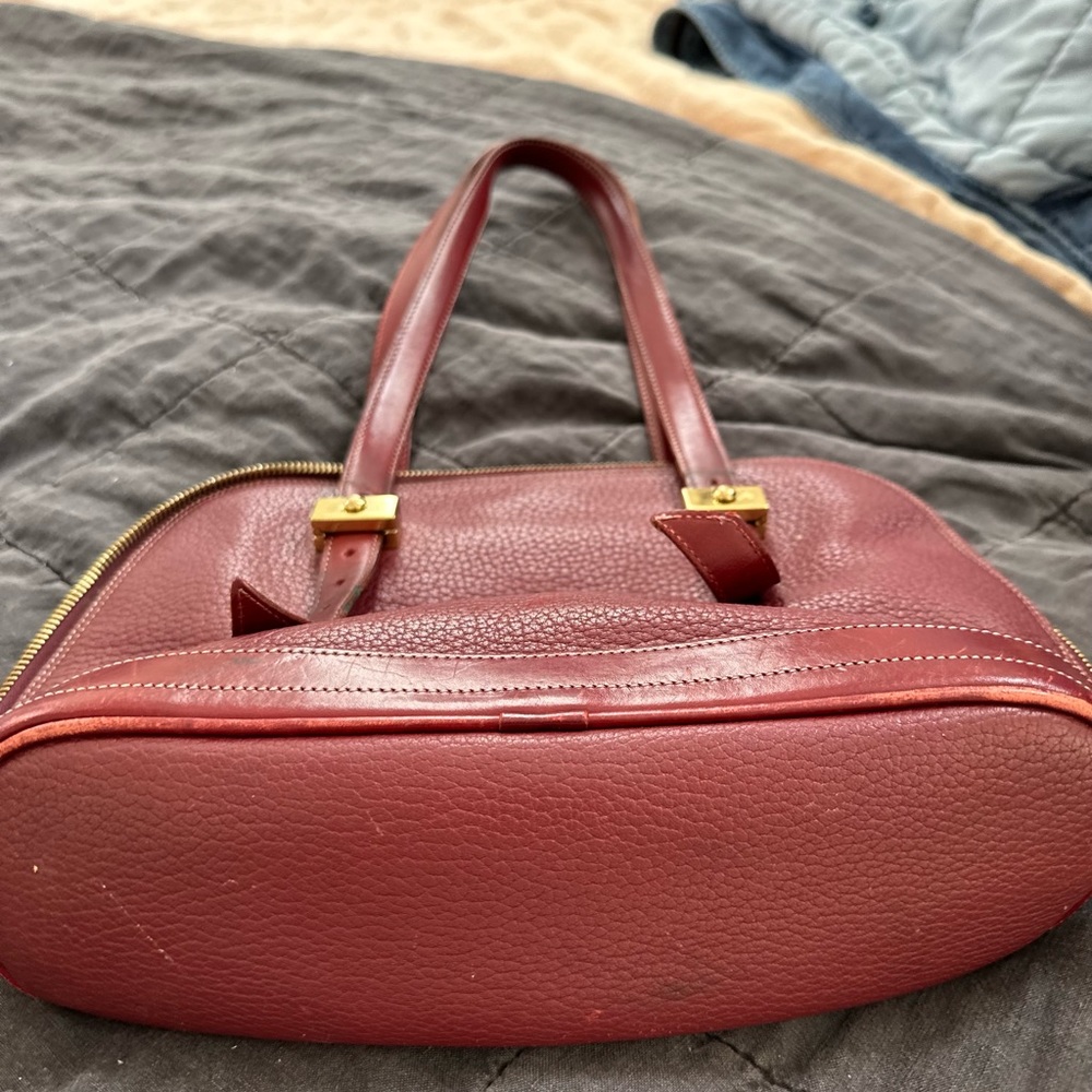 Vintage red Dooney and Bourke purse